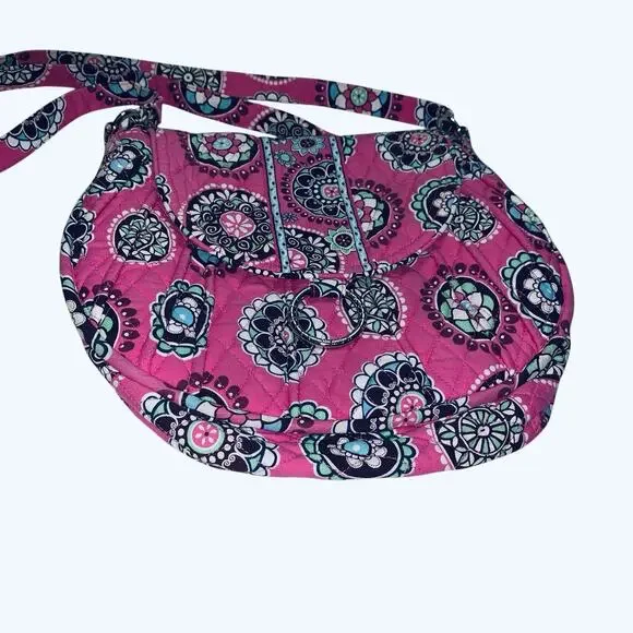 Vera Bradley saddle up bag in Cupcake Pink - Picture 11 of 14